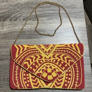 FSU beaded purse